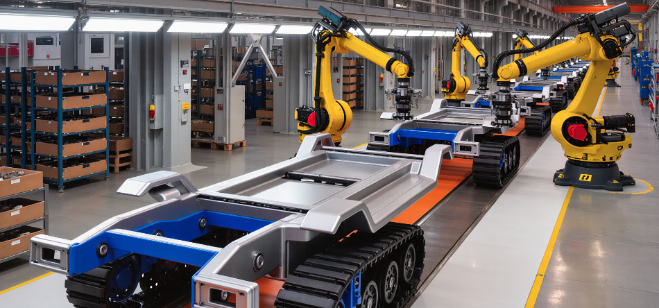 كهربائي لهيكل الروبوت